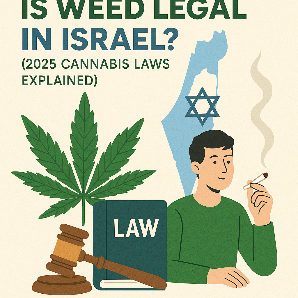 is weed legal in israel, tel aviv